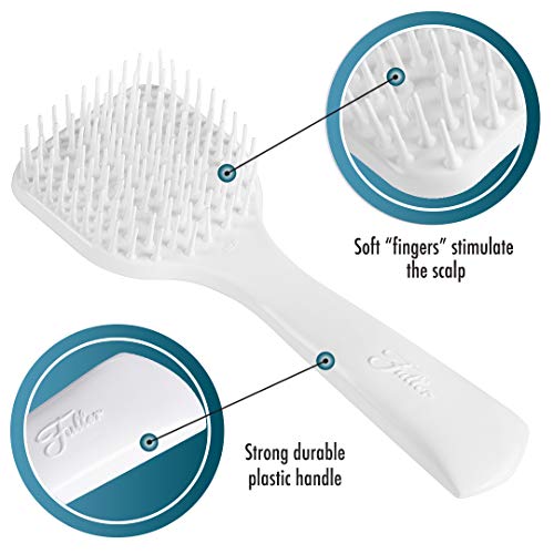 Fuller Brush Scalp Massage & Shampoo Brush - Manual Shower Head Massager & Sh...