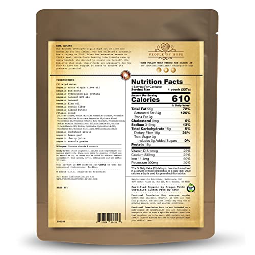 Functional Formularies Ketogenic Meal Replacement Supplement, Add To Your Rec...