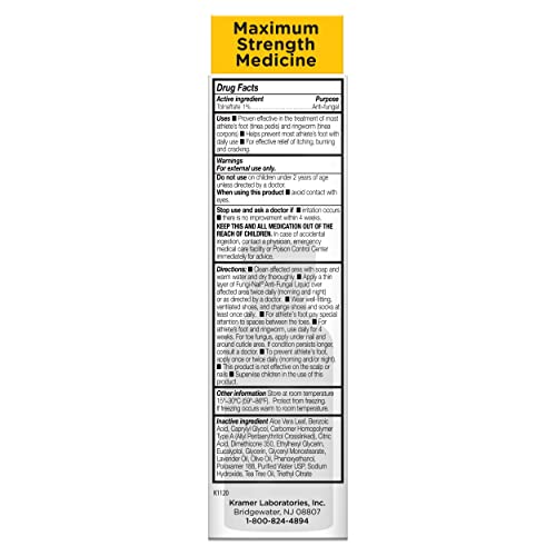 Fungi-Nail Anti-Fungal Liquid Solution , Kills Fungus That Can Lead to Nail &...