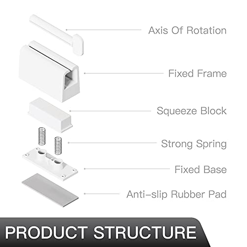 Toothpaste Squeezer Minimalist Tube Squeezer Dispenser ABS Tube Squeezers Rol...