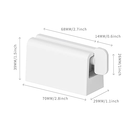 Toothpaste Squeezer Minimalist Tube Squeezer Dispenser ABS Tube Squeezers Rol...