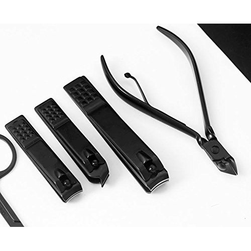 Manicure Set Nail Clipper Set -15 Piece Stainless Steel Nail Care Aids - Fing...