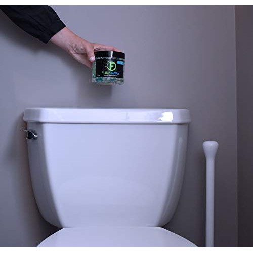 FunkAway Odor Eliminating Beads, 12 oz | Supercharged Odor Absorbing Beads fo...