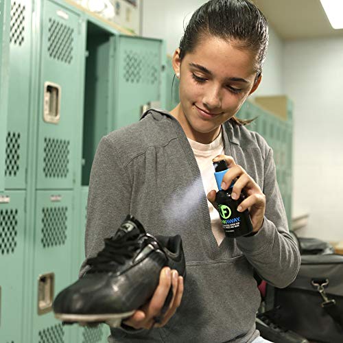FunkAway Odor Eliminator Spray for Shoes, Clothes and Gear (Non-aerosol), 3.4...