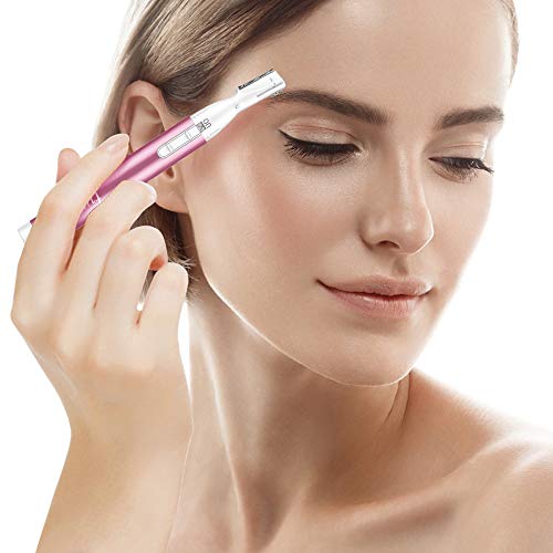 Upgraded Eyebrow Trimmer, Funstant Precision Electric Eyebrow Razor for Women...