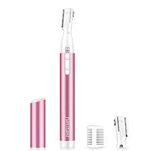 Upgraded Eyebrow Trimmer, Funstant Precision Electric Eyebrow Razor for Women...