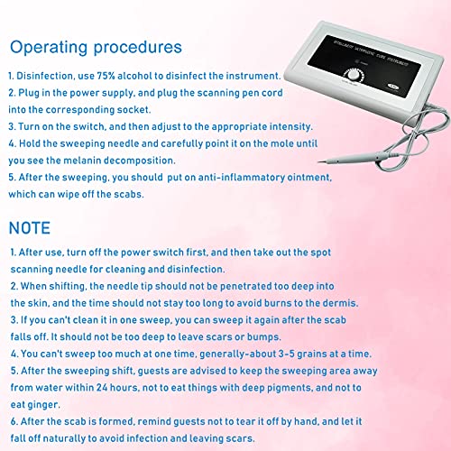 funwill Removal Facial Skin Tag Repair Device ,Multi Speed Level Adjustable B...