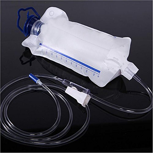 Funwill Reusable Enema Bag Kit for Colon Cleansing Internal Cleansing with Si...