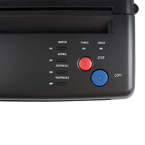 Tattoo Transfer Copier Printer Machine, Thermal Stencil Paper Printer with Fi...