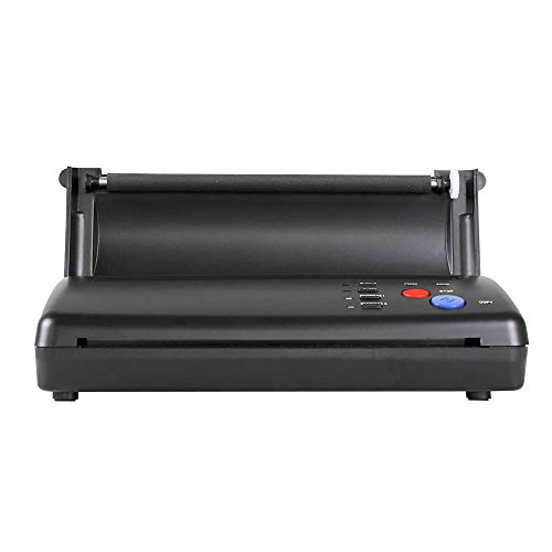 Tattoo Transfer Copier Printer Machine, Thermal Stencil Paper Printer with Fi...