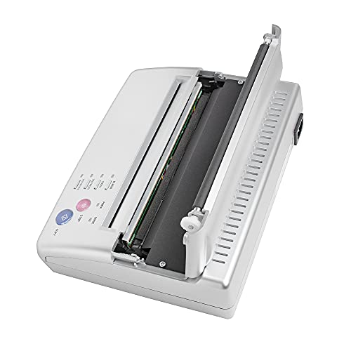 Tattoo Transfer Copier Printer Machine, Thermal Tattoo Printer with Five Func...