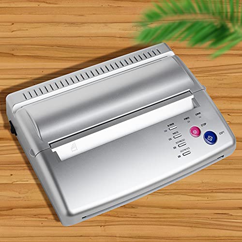 Tattoo Transfer Copier Printer Machine, Thermal Tattoo Printer with Five Func...