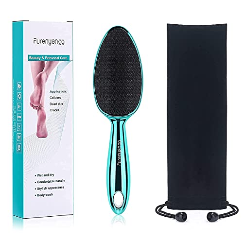 Furenyangg 3D Foot File,Foot Scrubber,Callus Remover for Feet,Curved Nano Gla...