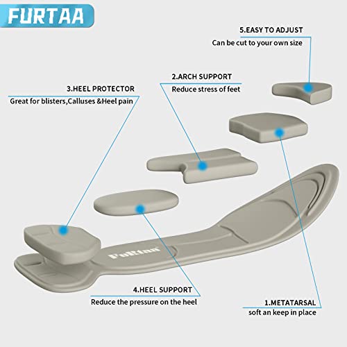 (3 Pairs) Shoe Insoles,Heel Insoles,Sponge Shoes Pads with Heel Grips Inserts...