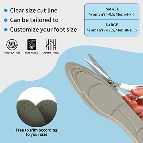 (3 Pairs) Shoe Insoles,Heel Insoles,Sponge Shoes Pads with Heel Grips Inserts...