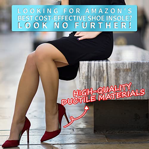 (3 Pairs) Shoe Insoles,Heel Insoles,Sponge Shoes Pads with Heel Grips Inserts...