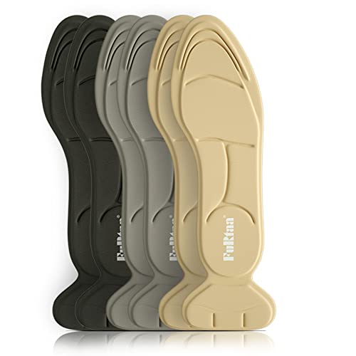 (3 Pairs) Shoe Insoles,Heel Insoles,Sponge Shoes Pads with Heel Grips Inserts...