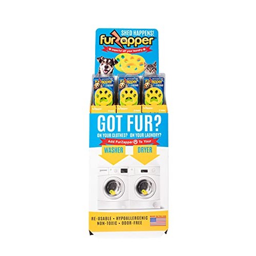 FurZapper Double Pack Pet Hair Remover for Your Laundry