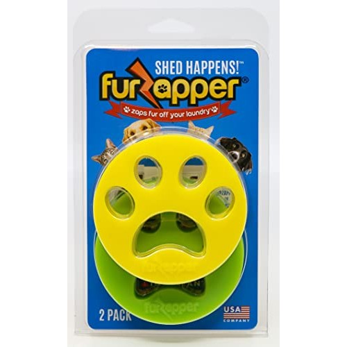 FurZapper Double Pack Pet Hair Remover for Your Laundry