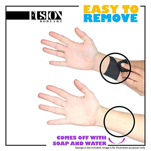 Fusion Body Art Pro Face Paint | Pearl Fairy White (25gm), Professional Quali...