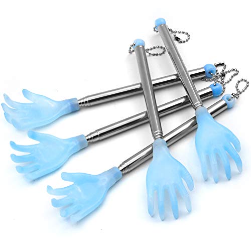 Unique Finger-Like Design, 5 Pack Portable Back Scratchers for Adults Men Wom...