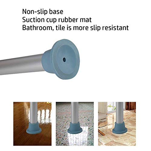 FXLYMR Shower Seat 360 Degree Rotating Bath/Shower Chair Height Adjustable Sw...