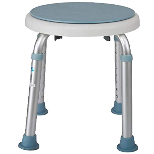FXLYMR Shower Seat Bath Stools Tool - Free Assembly Adjustable Swivel Shower ...