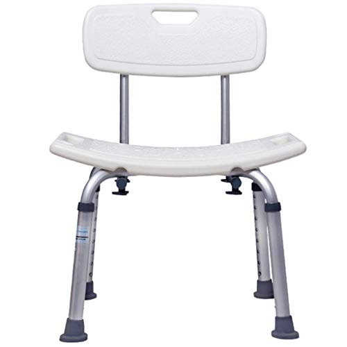 FXLYMR Shower Seat Bath Stools Tool-Free Assembly Spa Bathtub Adjustable Show...