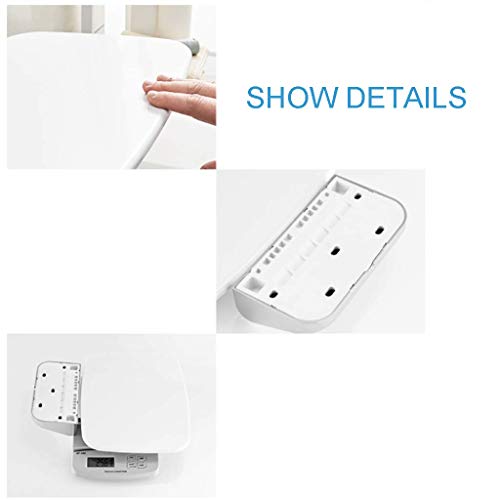 FXLYMR Shower Seat Health Smart Wall Mount Fold Away Bath Seat Bench Shower C...