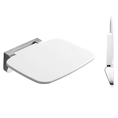 FXLYMR Shower Seat Health Smart Wall Mount Fold Away Bath Seat Bench Shower C...