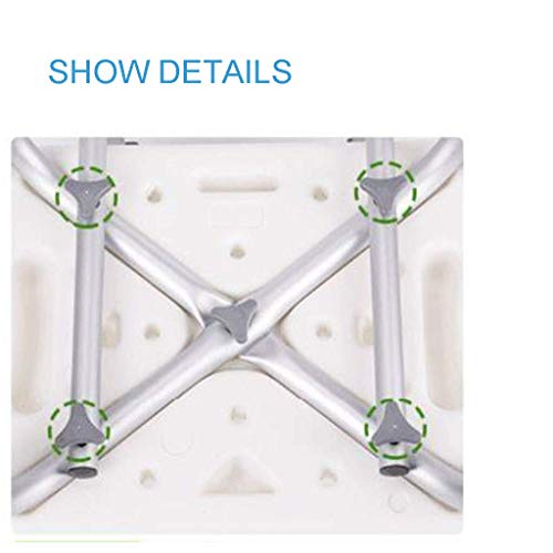FXLYMR Shower Seat Shower Chair Bench Bathtub Stool Seat Showering Bench