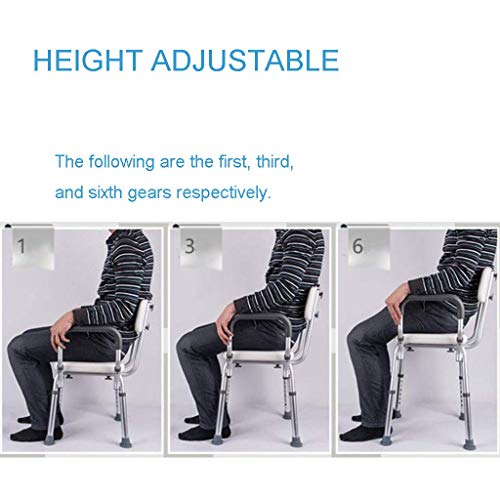 FXLYMR Shower Seat Shower Chair Bench Bathtub Stool Seat Showering Bench