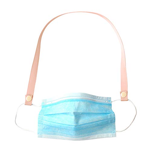 FZAI Mas-k Lanyard Strap Metal Chain, Mas-k Chain Holder for Women Men Kids, ...