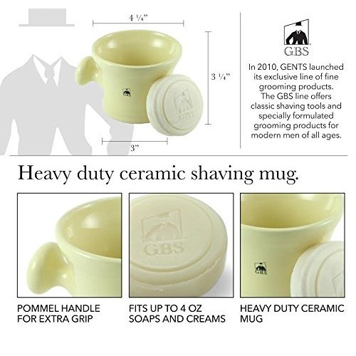G.B.S Shaving Set for Gentlemen, Premium Men’s Grooming, Men Wet Shaving set,...
