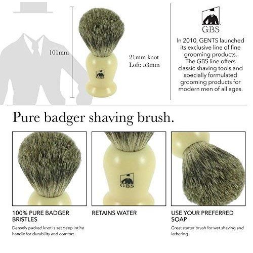 G.B.S Shaving Set for Gentlemen, Premium Men’s Grooming, Men Wet Shaving set,...