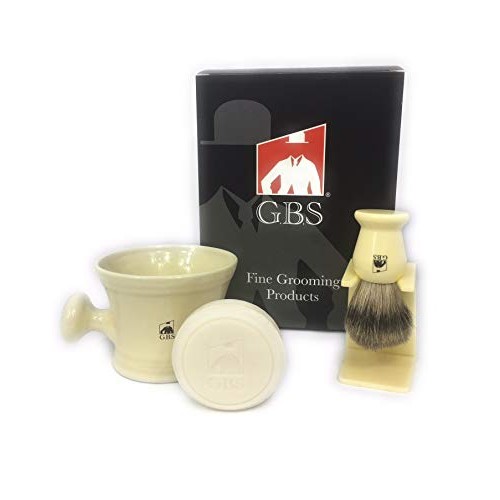 G.B.S Shaving Set for Gentlemen, Premium Men’s Grooming, Men Wet Shaving set,...