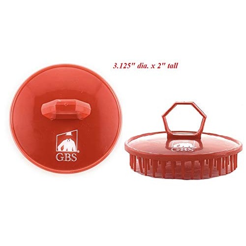 G.B.S Soft Pocket Palm Brush Portable Hair Brush and Head Scratcher Use for W...