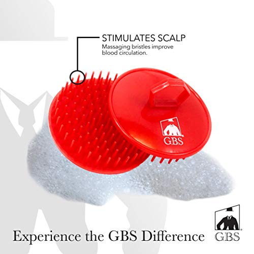 G.B.S Stylish Easy to Hold Hair Scalp Shampoo Brush #100 Scrubber Helps to Re...