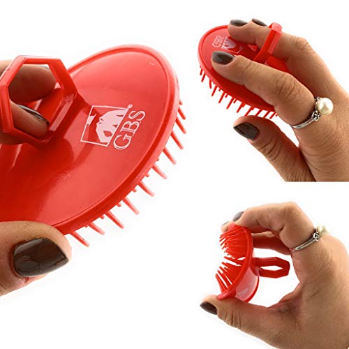 G.B.S Stylish Easy to Hold Hair Scalp Shampoo Brush #100 Scrubber Helps to Re...