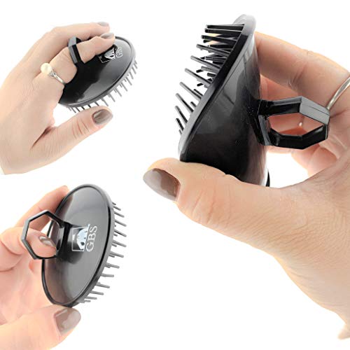 G.B.S Stylish Easy to Hold Hair Scalp Shampoo Brush #100 Scrubber Helps to Re...