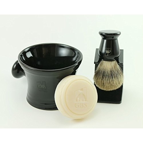 G.B.S Stylish Grooming Shaving Set - Perfect For Wet Shaving Gift Boxed-Ceram...