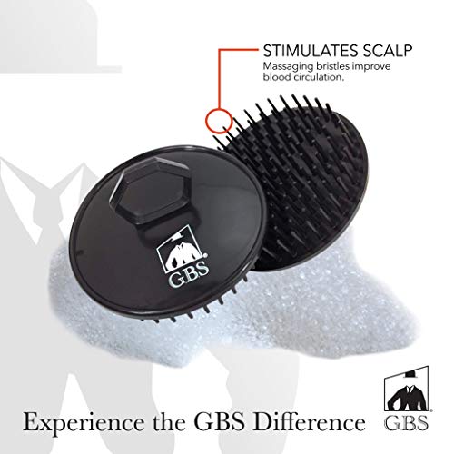 GBS Head Shampoo Brush. Hair Growth Massager Anti Dandruff Brush Hair Scalp M...