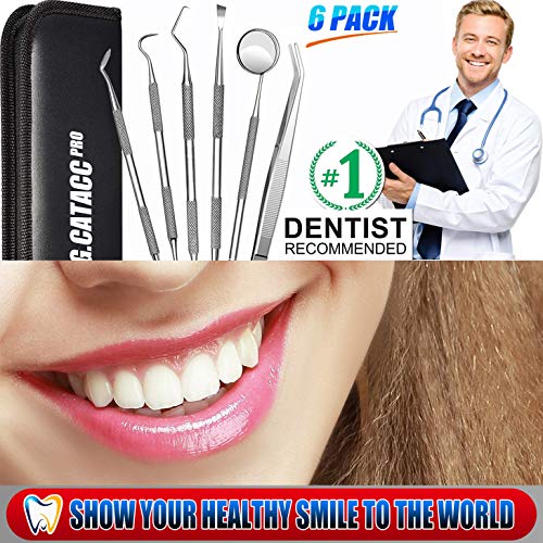 Dental Tools, Plaque Remover for Teeth, Professional Dental Hygiene Cleaning ...