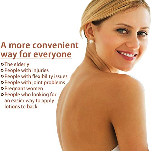 GAIYAH Self Tanner Back Applicator - Back Lotion Applicators Tanning Mitt For...