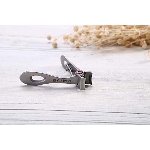 Stainless Steel Nail Clippers – G.Liane 15mm Wide Jaw Opening Nail Cutter for...