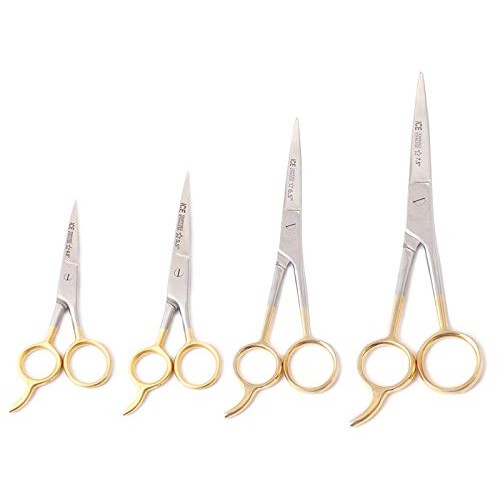 G.S 4 Pairs Ice Tempered Stainless Steel Styling Hair Cutting Scissors Barber...