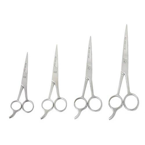 G.S 4 Pairs Ice Tempered Stainless Steel Styling Hair Cutting Scissors Barber...