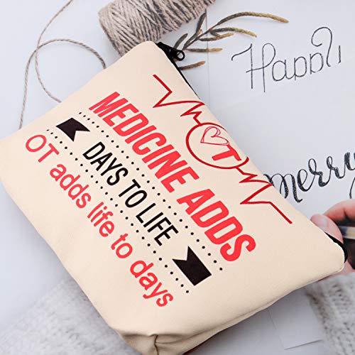 G2TUP Occupational Therapy Gift For Women OT Makeup Bag Therapy Month Gift OT...