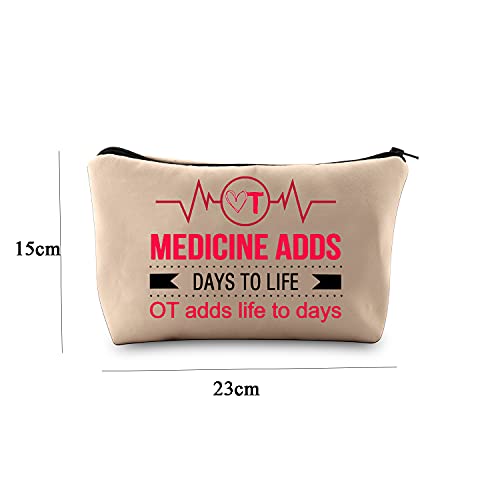 G2TUP Occupational Therapy Gift For Women OT Makeup Bag Therapy Month Gift OT...