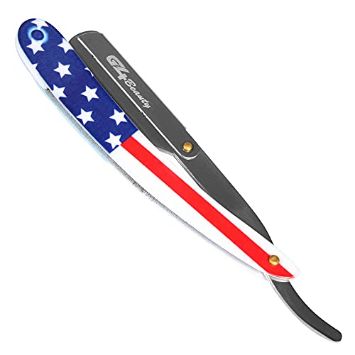 G4 Stainless Steel Straight Edge Barber Shaving Razor Blade for Close Shaving...